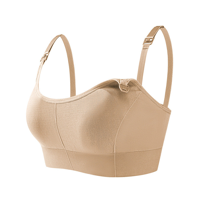Seamless Wirefree Nursing Bra Maternity Comfort