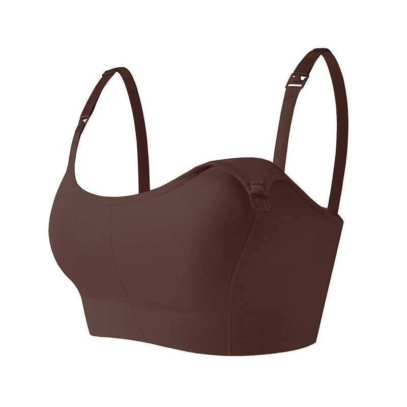 Seamless Wirefree Nursing Bra Maternity Comfort